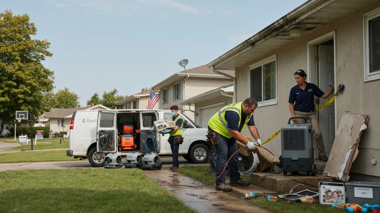 Water Damage Restoration in Howe, TX near me
